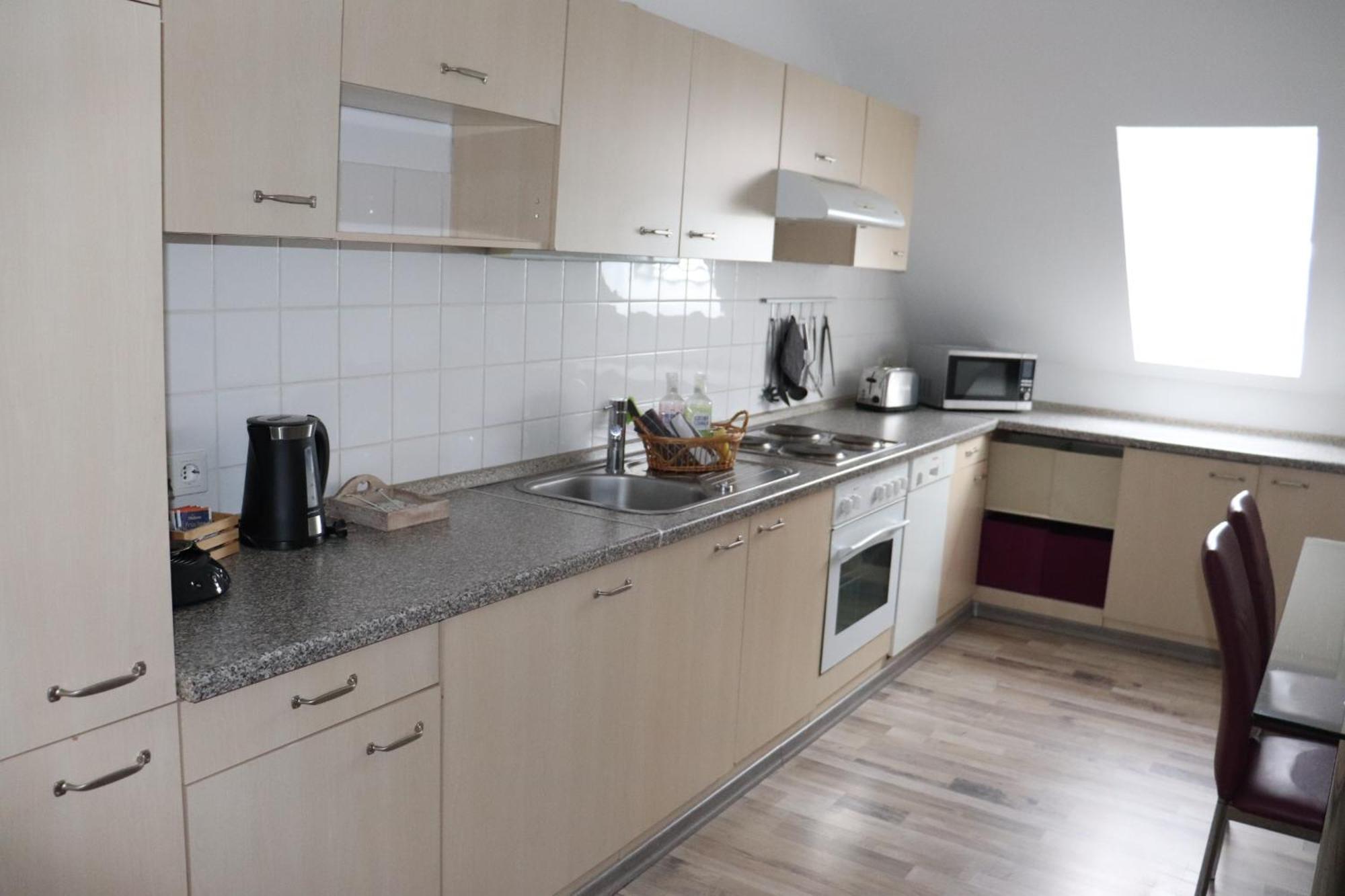 Pension Und Apartment Landhaus Fricke Calden Exterior foto